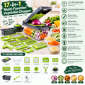 Vegetable Chopper & Slicer 17-Piece Set