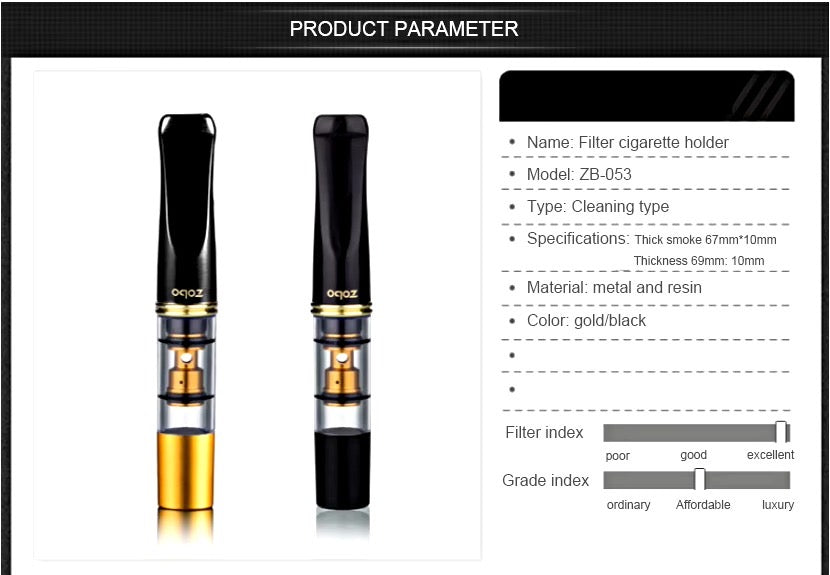 Acrylic Micro Filter box for Smokers