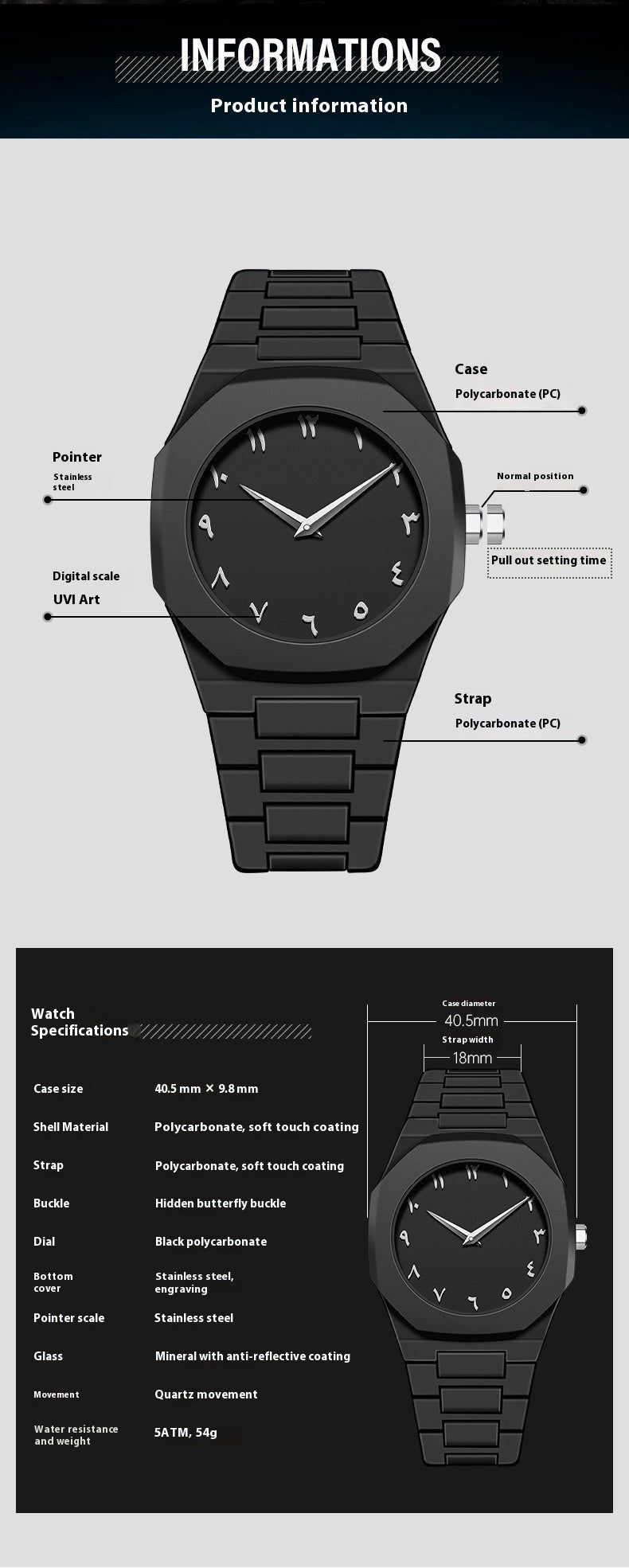Arabic Aura Watch