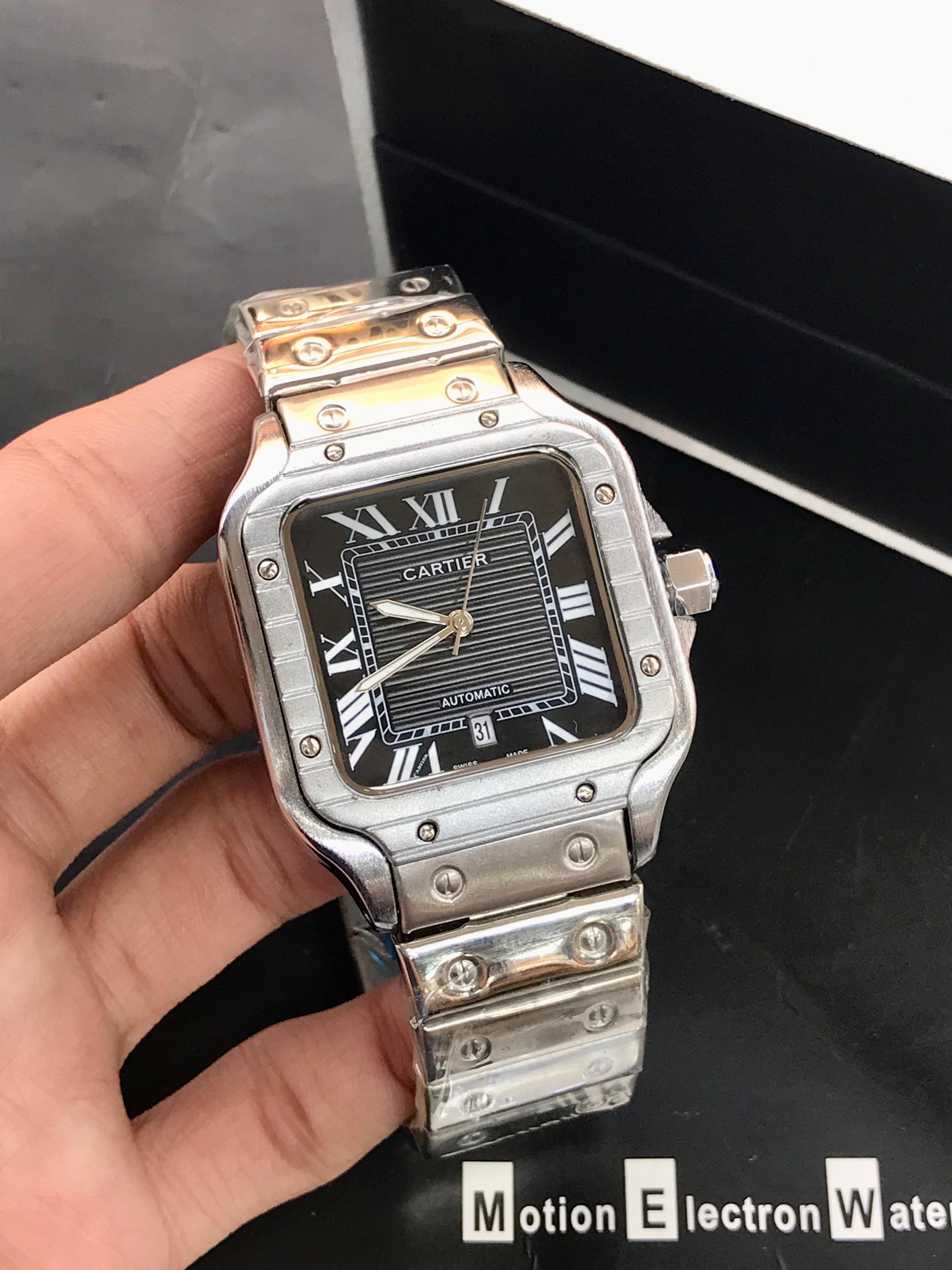 CARTIER Mens Watch Santos Model