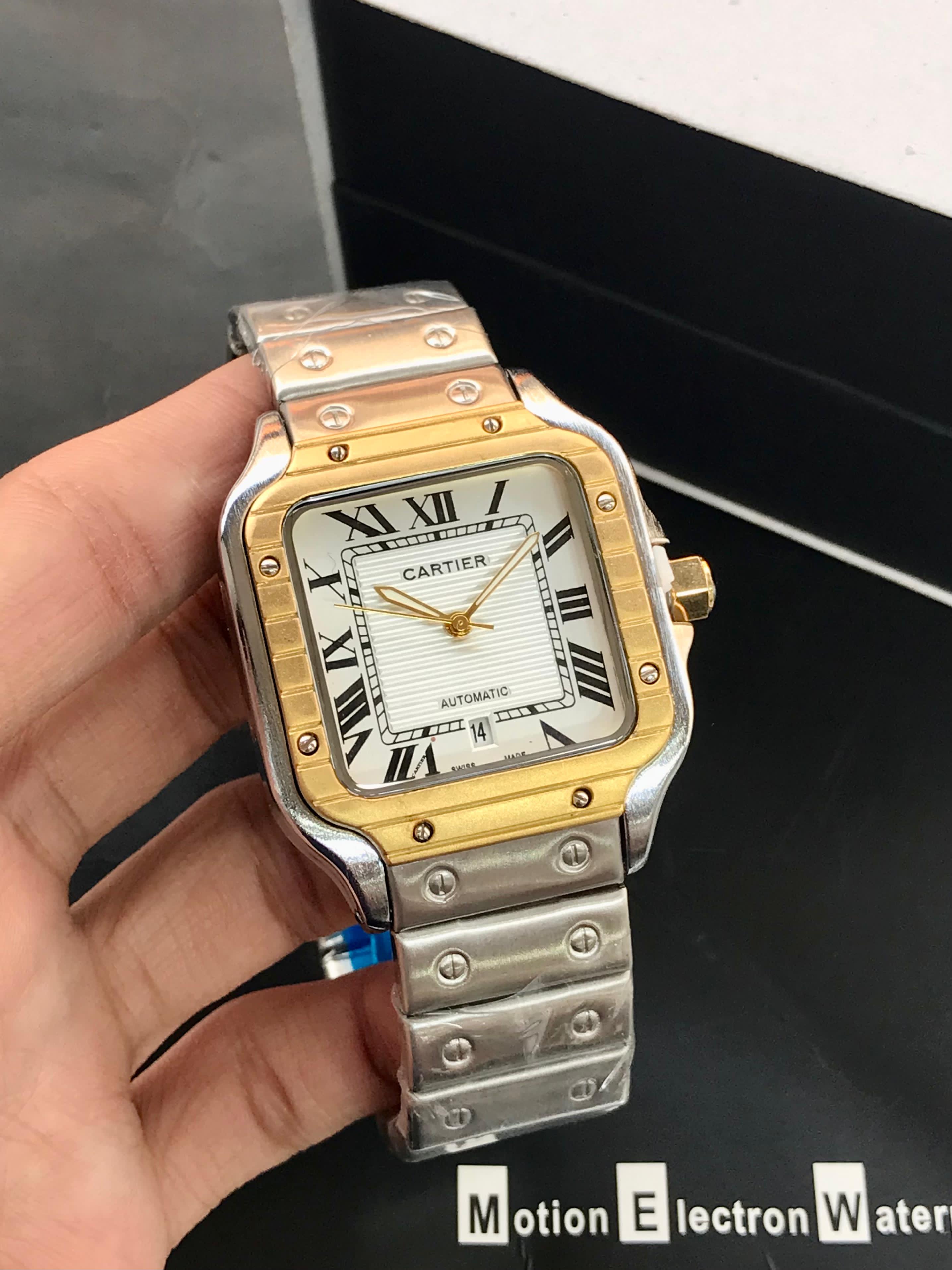 CARTIER Mens Watch Santos Model