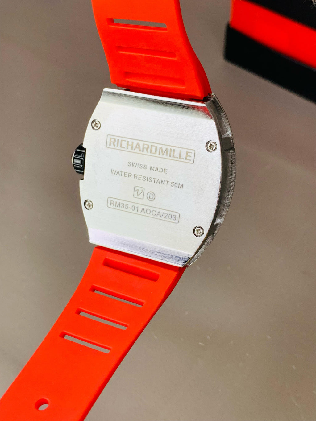Richard Mille Style Diamond Watch