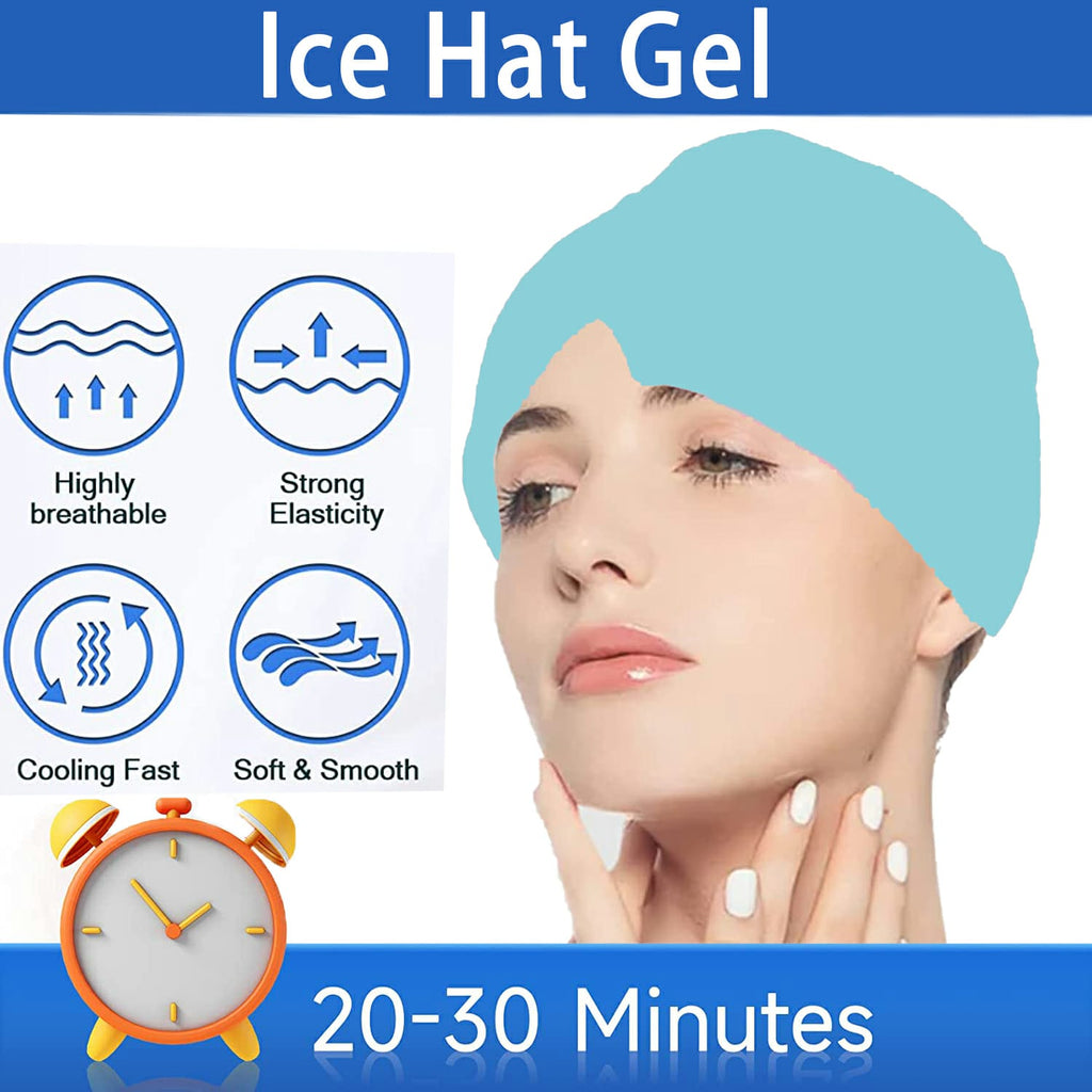 Migraine Relief Cap Therapy Headpack Gel Ice Cap
