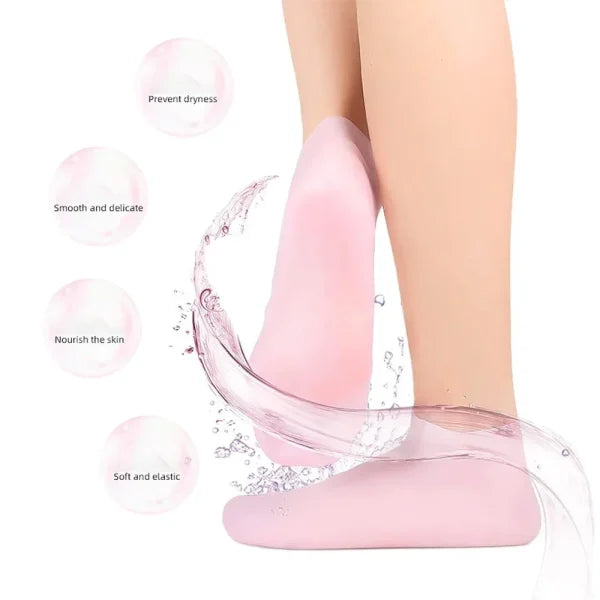 Silicon Gel Moisturizing Sock