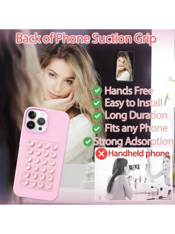 Mobile Phone Silicone Suction Cup Square
