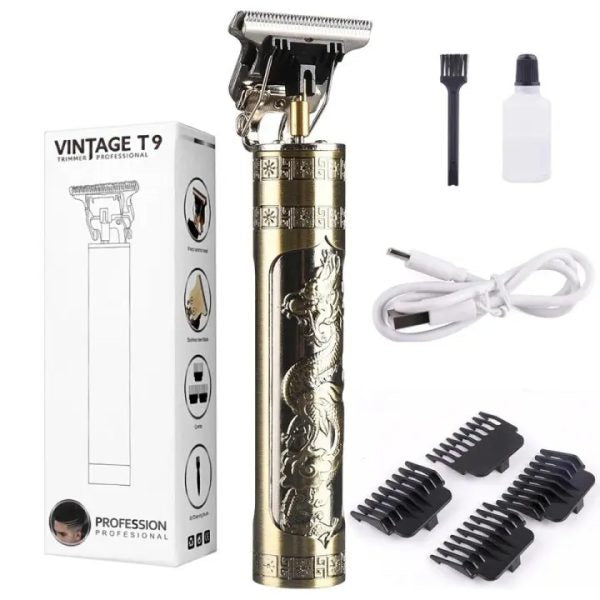 Vintage T9 Professional Hair Trimmer Rechargeable